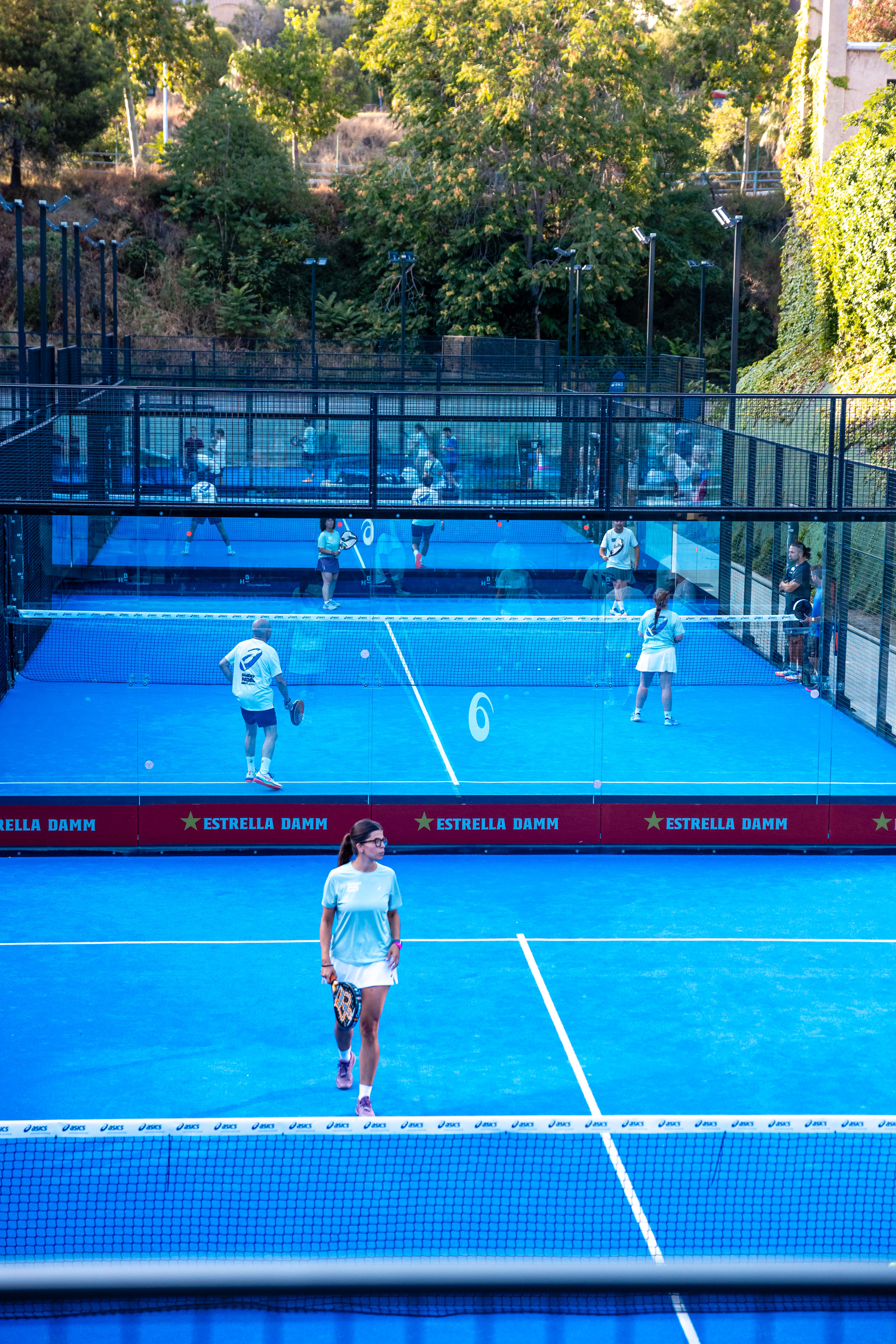 Pistas del torneo ASICS